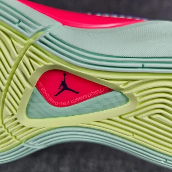 Nike Air Jordan Luka Doncic 1 Easter Mint Foam Purple Teal DQ6513-305 Boy's - Picture 11 of 15